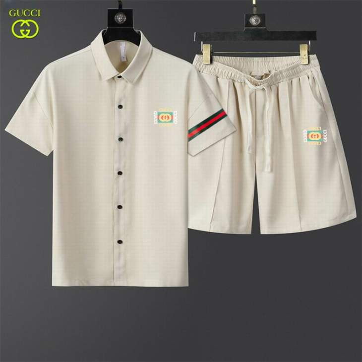 Picture of Gucci Shirt Pant Suits _SKUGucciM-3XL12yr22621564